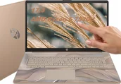Laptopy - HP LIMITOWANY 17.3" Ryzen 5 HD+ DOTYK 16G 1TB CHAI LATTE PODŚW. KL W11 - miniaturka - grafika 1