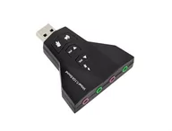 Czytniki kart pamięci - APTEL Karta dźwiękowa muzyczna USB 7.1 AK103D - miniaturka - grafika 1