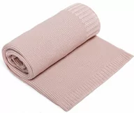 Koce i narzuty dla dzieci - Kocyk Dla Niemowląt Bambusowy 80X100 Pudrowy Róż Yoonco - miniaturka - grafika 1