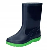 Kalosze damskie - BECK MŁODZIEŻOWE KALOSZE GRANATOWE WSUWANE 39 J3A - miniaturka - grafika 1