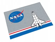 Maty piankowe - DYWAN NASA DZIECIĘCY ANTYPOŚLIZGOWY SZARY 100x120cm DYWANIK START RAKIETY - miniaturka - grafika 1