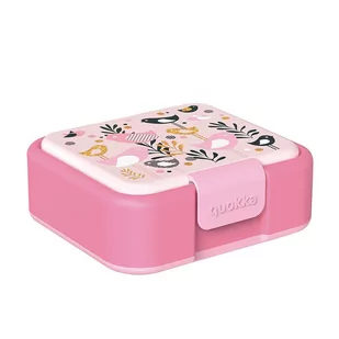 Quokka Twist Kids - Pojemnik plastikowy na żywność z podwójnymi ściankami / lunchbox (Birds) - Lunch boxy - miniaturka - grafika 1