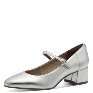 Tamaris Damskie czółenka 1-22312-43, Platinum, 41 EU, Platinum, 41 EU - Czółenka - miniaturka - grafika 1