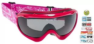 Gogle Narciarskie Goggle H880-5 Ciemny Różowy - Gogle narciarskie - miniaturka - grafika 1