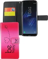 Etui i futerały do telefonów - Etui na telefon komórkowy Samsung Galaxy S8+ Plus Be Happy Pink - miniaturka - grafika 1