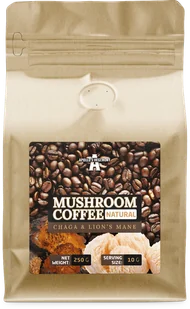 APOLLO'S HEGEMONY MUSHROOM COFFEE KAWA GRZYBOWA 250 GRAM - Zdrowa żywność - miniaturka - grafika 1
