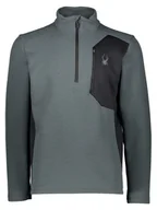 Odzież trekkingowa męska - SPYDER Bluza polarowa "Bandit" w kolorze szarym - miniaturka - grafika 1