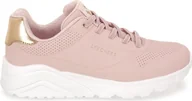 Buty trekkingowe damskie - Tenisówki Skechers Model Uno Lite-metallic Mo Kolor Rose - miniaturka - grafika 1