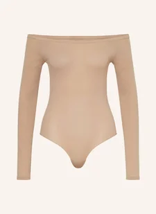 Alaïa Body Z Odkrytymi Ramionami braun - Body - miniaturka - grafika 1