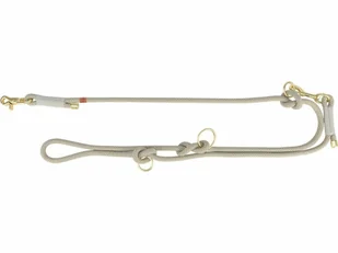 Trixie Soft Rope L/XL linowa 2m szara - Smycze dla psów - miniaturka - grafika 1