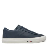 Sneakersy męskie - Sneakersy Tommy Hilfiger Vulc FM0FM05201 Granatowy - miniaturka - grafika 1