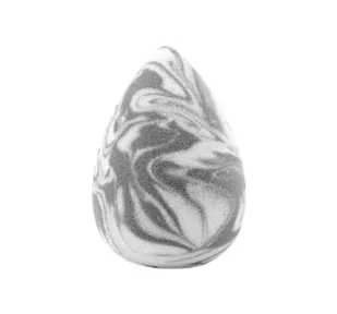 BLENDER MARMURKOWA GĄBKA DO MAKIJAŻU W KSZTAŁCIE ŁEZKI SZARY - Gąbeczki do makijażu - miniaturka - grafika 1