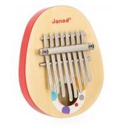Instrumenty muzyczne dla dzieci - Kalimba Confetti 3+ Janod - miniaturka - grafika 1