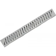 Odpływy liniowe - Maskownica do odpływu liniowego MEXEN M09, srebrna, 90 cm - miniaturka - grafika 1