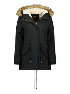 Canadian Peak Parka "Ampurieak" w kolorze czarnym - Kurtki damskie - miniaturka - grafika 1