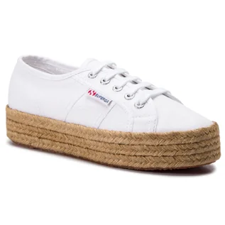 Baleriny - Espadryle SUPERGA - 2730 Cotropew S00CF20  White 901 - grafika 1