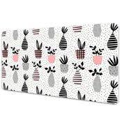 Podkładki na biurko - Duża podkładka na biurko Kwiaty w wazonach 90x45cm - miniaturka - grafika 1