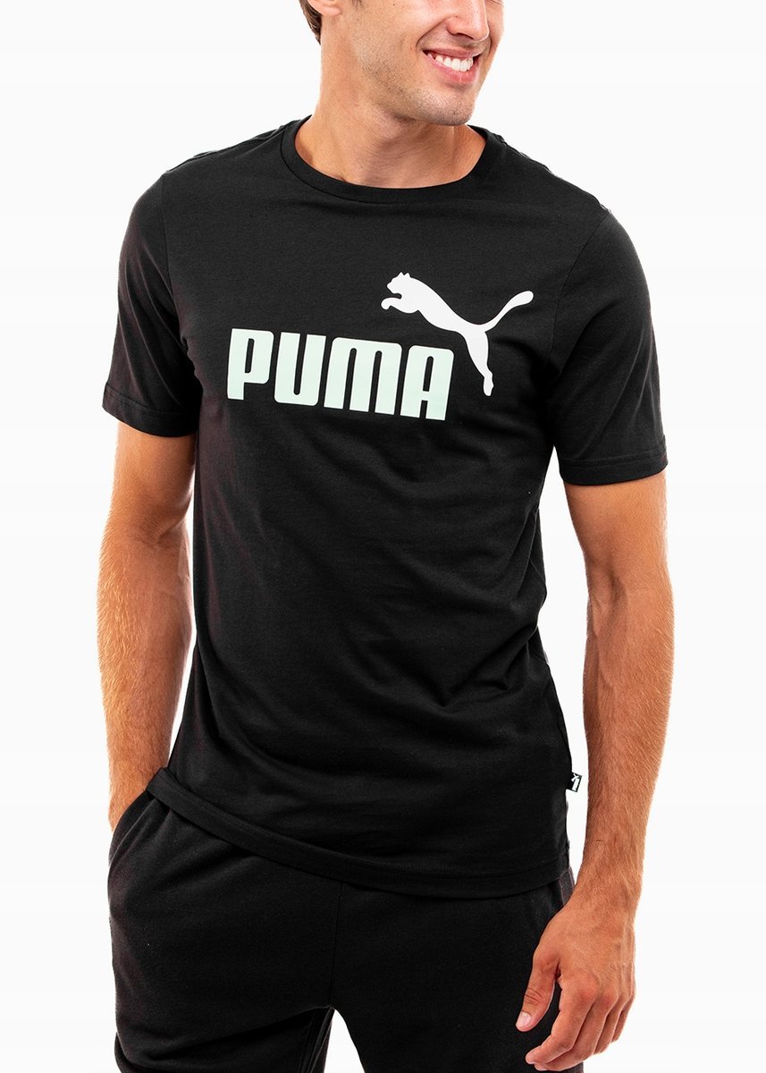 PUMA koszulka męska sportowa t-shirt bluzka krótki rękaw logo roz. M
