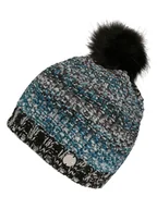 Czapki damskie - Regatta Czapka "Frosty Hat V" w kolorze niebiesko-czarno-szarym - miniaturka - grafika 1