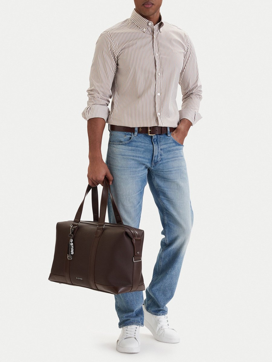 G Star Raw Torba weekendowa Męskie Brązowy G-STAR RAW-EO-LA374-4569 Brązowy ciemny