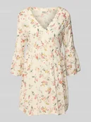 Sukienki - Sukienka tunikowa o dopasowanym kroju z wiskozy model ‘VICKEY’ - miniaturka - grafika 1