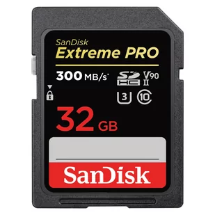 SANDISK Extreme PRO, SDHC, 32 GB - Karty pamięci - miniaturka - grafika 1