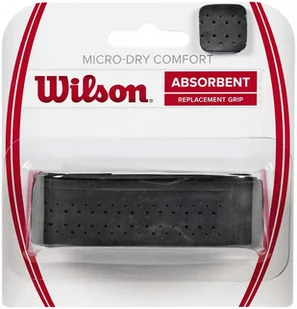 Owijka Wilson Micro-Dry Comfort czarna 4211 1szt - Tenis ziemny - miniaturka - grafika 1