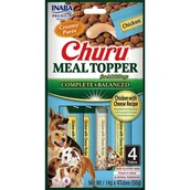 Przysmaki dla psów - INABA Dog Meal Topper kurczak z serem 4x14g (56g) - miniaturka - grafika 1