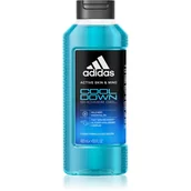 Żele pod prysznic dla mężczyzn - Adidas Active Skin & Mind Cool Down żel pod prysznic dla mężczyzn 400ml - miniaturka - grafika 1