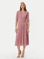 Sukienki - Rinascimento Sukienka koktajlowa CFC0122980003 Różowy Regular Fit - miniaturka - grafika 1