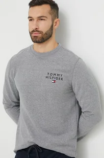 Tommy Hilfiger bluza lounge kolor szary wzorzysta - Bluzy męskie - miniaturka - grafika 1