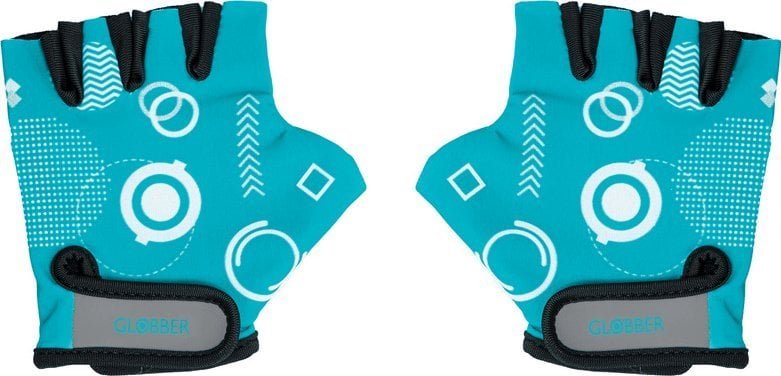 Globber Rękawiczki dziecięce Globber XS 2+ / Teal - Shapes 528-005