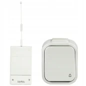 Dzwonki i gongi - Zamel Bezprzewodowy sterownik dzwonka BSD-202H 250V biały SUN10000002 - miniaturka - grafika 1