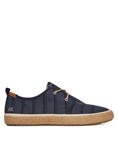 Pepe Jeans Espadryle Port Lines PMS10331 Granatowy - Espadryle męskie - miniaturka - grafika 1