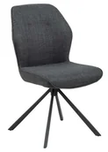 Krzesła - Krzesło obrotowe Aura szary ciemny - miniaturka - grafika 1