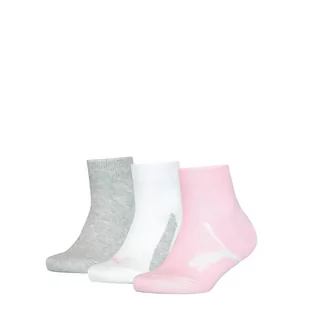 Skarpety Puma Kids Bwt Quarter 3P - Lekkoatletyka - miniaturka - grafika 1