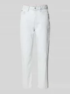 Spodnie damskie - Jeansy z prostą nogawką i 5 kieszeniami model ‘CLASSIC STRAIGHT’ - miniaturka - grafika 1