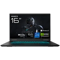Laptopy - GIGABYTE GAMING A16 CTHI3DE894SH notebook/Intel® Core™ i7 i7-13620H (16") WUXGA 16 GB DDR5-SDRAM 1 TB SSD NVIDIA GeForce RTX 5050 Wi-Fi 6E (802.11ax) Windows 11 Home Czarny - miniaturka - grafika 1
