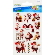 Zabawki kreatywne - Craft with Fun Naklejki Boże Narodzenie 481027 - miniaturka - grafika 1