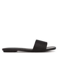 Klapki i japonki damskie - Klapki Calvin Klein Flat Slide Jacq HW0HW02389 Czarny - miniaturka - grafika 1