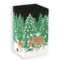Pozostałe akcesoria świąteczne - Mini Kalendarz adwentowy z kawą Christmas Land - 24 różne smaki świeżo mielonej kawy Arabica, wyjątkowy prezent upominek na święta mikołaja gwiazdkę B - miniaturka - grafika 1
