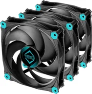 Wentylatory komputerowe - Wentylator Iceberg IceGALE Silent 120 mm 3-pack ICEGALE12S-BBT-3A - miniaturka - grafika 1