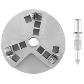 Wiertła - Graphite Wycinak otworów w glazurze, czterozakresowy, 33, 53, 67 i 83 mm 55H540 - miniaturka - grafika 1