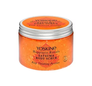 DAX Yoskine Happiness Rituals Cukrowy Peeling do ciała Satsuma 300g - Peelingi do ciała - miniaturka - grafika 1
