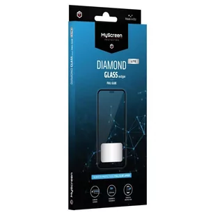 Szkło ochronne MyScreen Diamond Glass Lite Edge Full Glue Black do Motorola Edge 30 Neo - Szkła hartowane na telefon - miniaturka - grafika 1