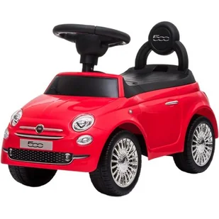 Jeździk SUN BABY Fiat 500 Czerwony - Jeździki dla dzieci - miniaturka - grafika 1