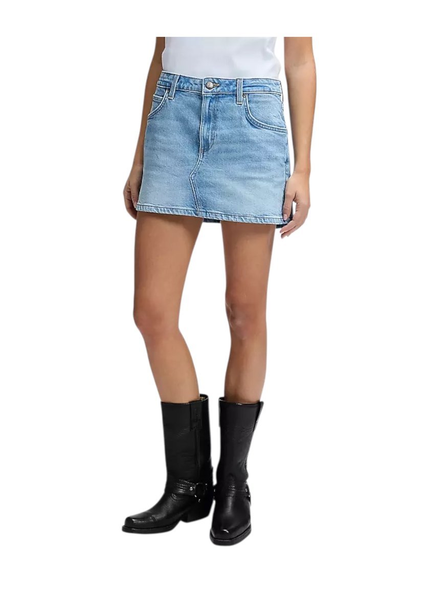 Minigonna damskie LEE jeansy in jeansy