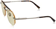Okulary przeciwsłoneczne - Police Unisex SPLG35 okulary przeciwsłoneczne, czarne, rozmiar 56, czarny, 56 - miniaturka - grafika 1