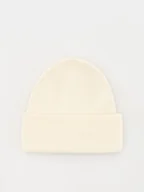 Czapki damskie - Reserved - Czapka beanie z wiskozą - złamana biel - miniaturka - grafika 1