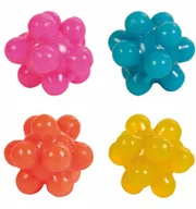 Zabawki dla kotów - Trixie Piłki z wypustkami 3,5cm 4szt 4534 - miniaturka - grafika 1